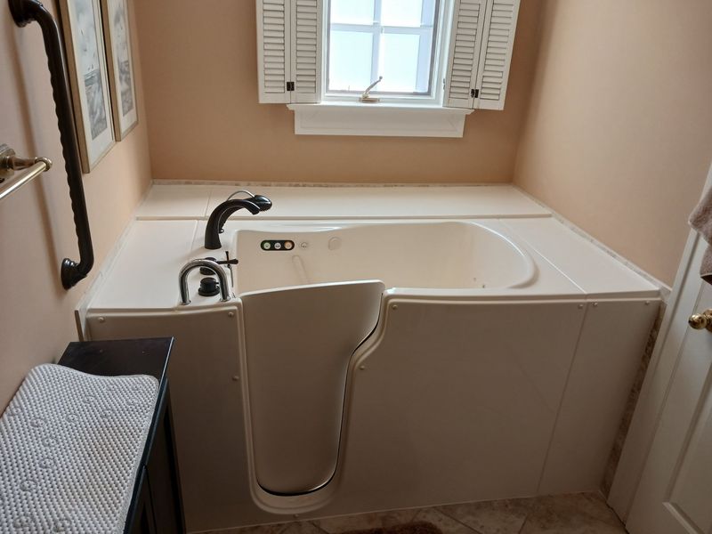 Walk in tub install 1